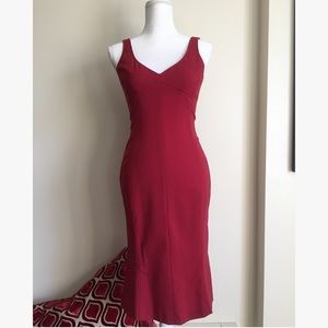 Dolce & Gabbana Red Bodycon Dress